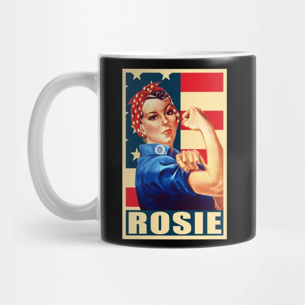 Rosie The Riveter We Can Do it Propaganda Pop Art by Nerd_art